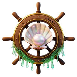 Pirate ship wheel